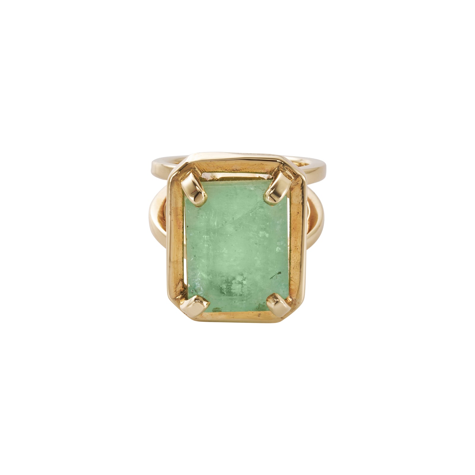 SYLVA Gold Emerald Ring