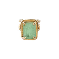 SYLVA Gold Emerald Ring