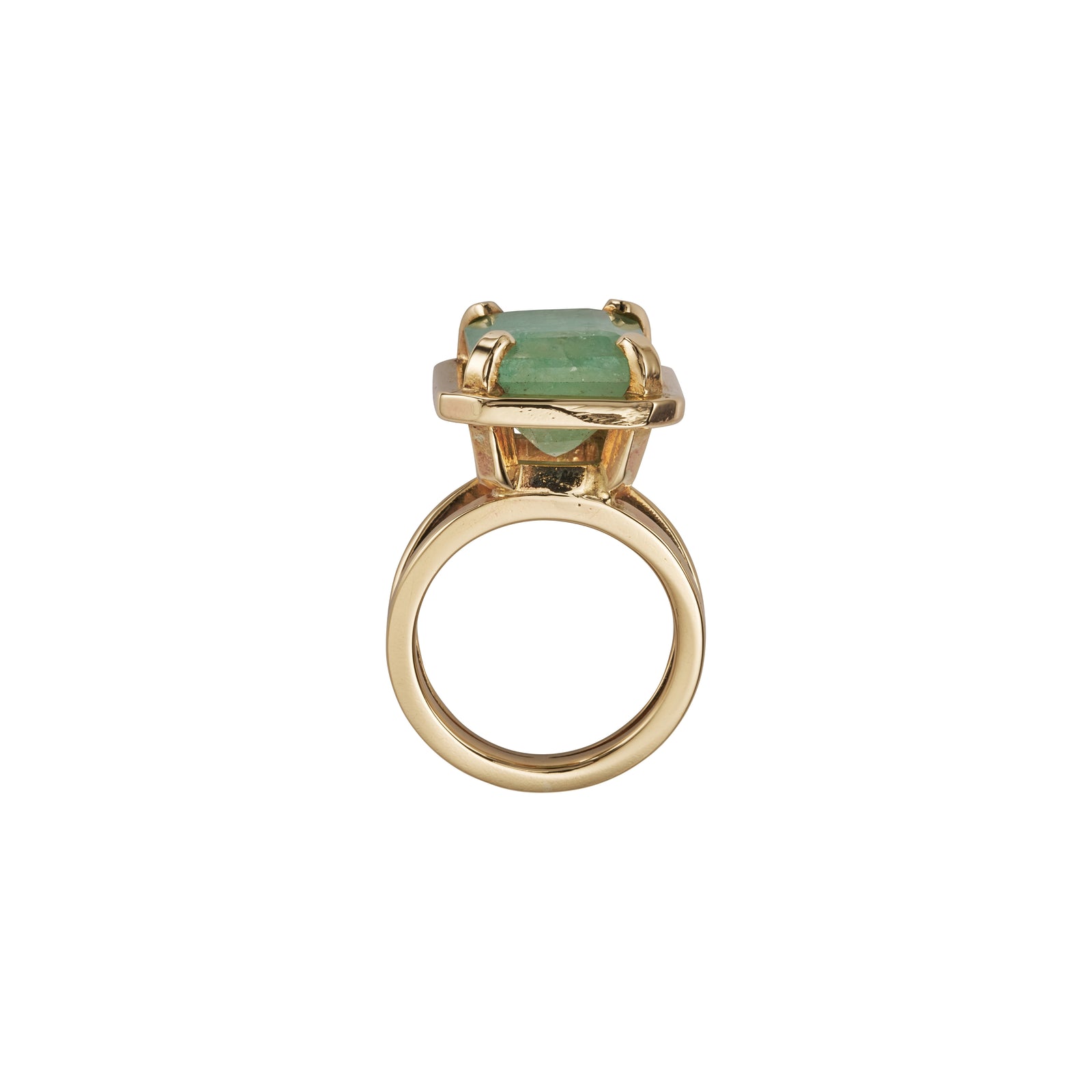 SYLVA Gold Emerald Ring