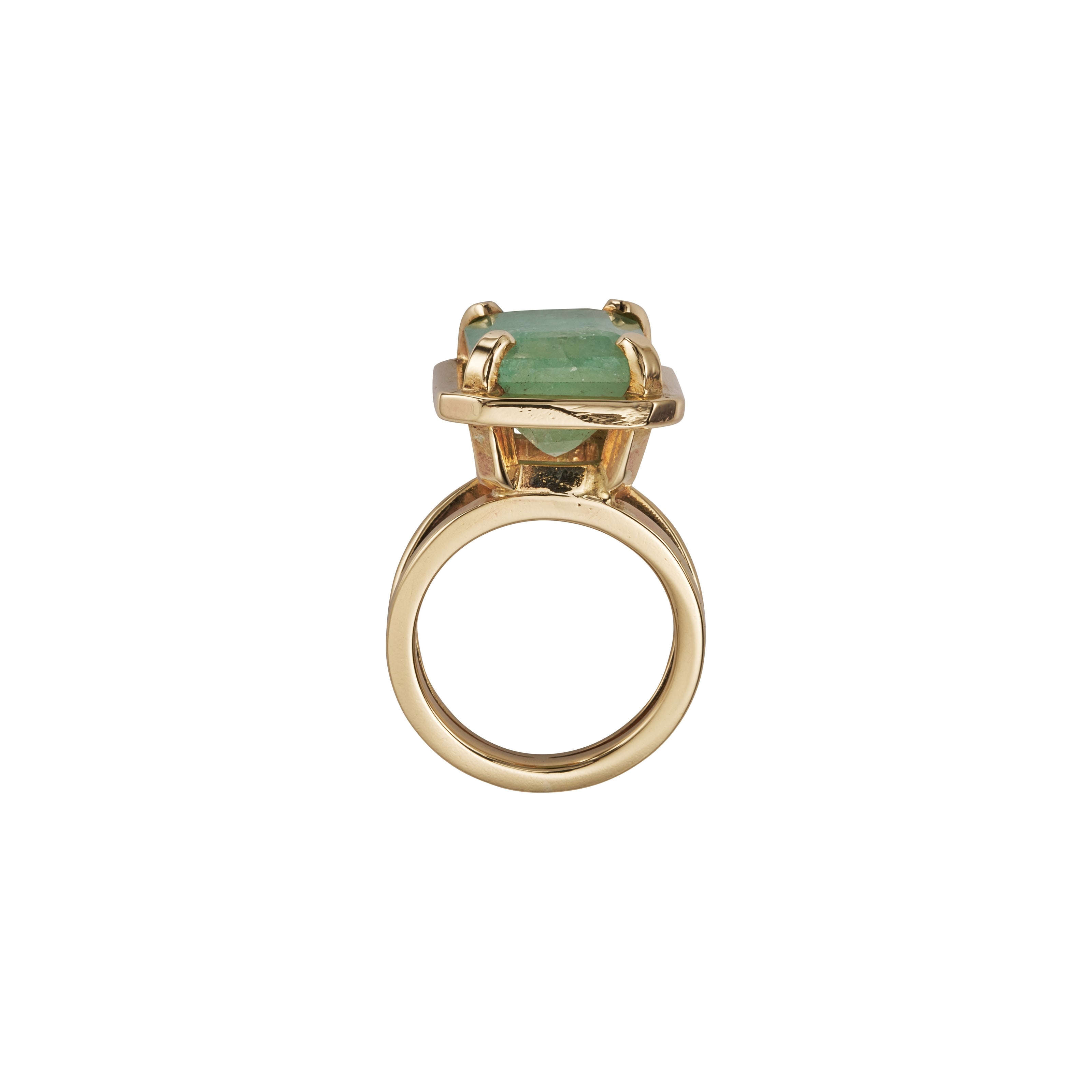 SYLVA Gold Emerald Ring