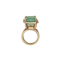 ABILENE Gold Emerald Ring