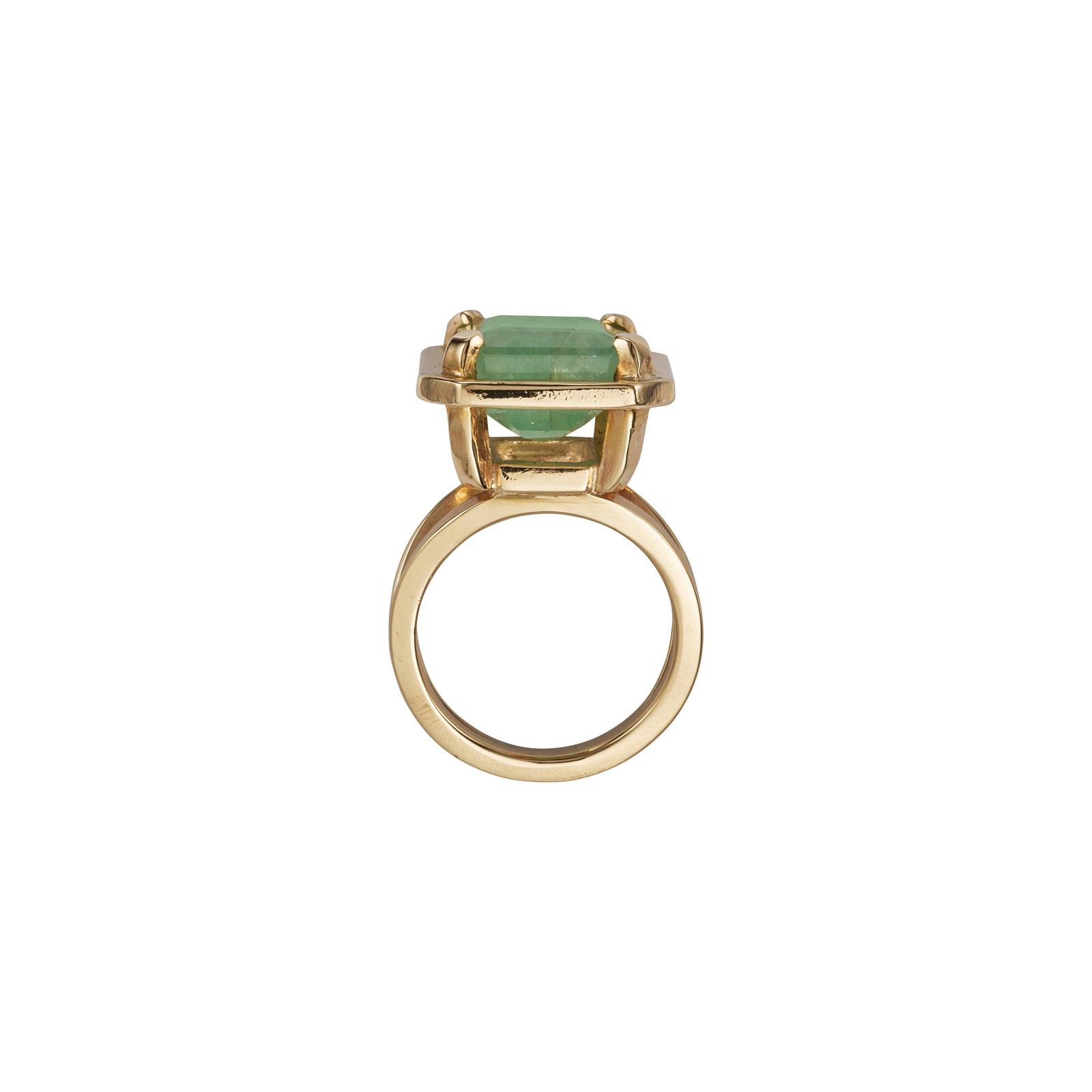 MIDORI Gold Emerald Ring