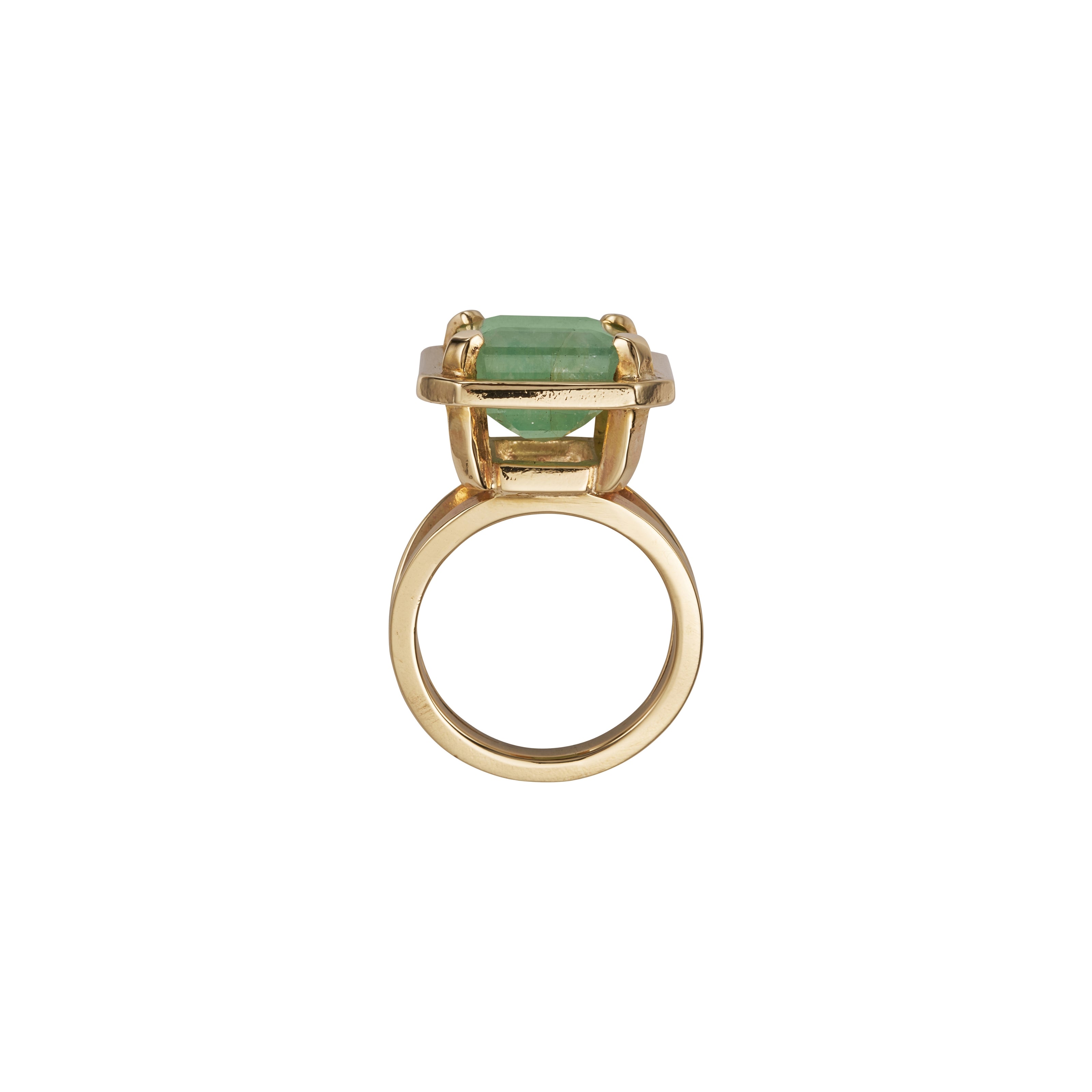 MIDORI Gold Emerald Ring
