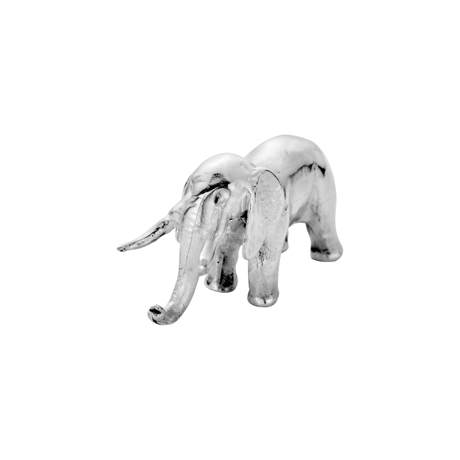 'Gaia' Silver Elephant Keepsake