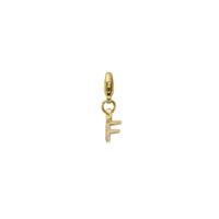 Gold Mini Alphabet Lobster Charm