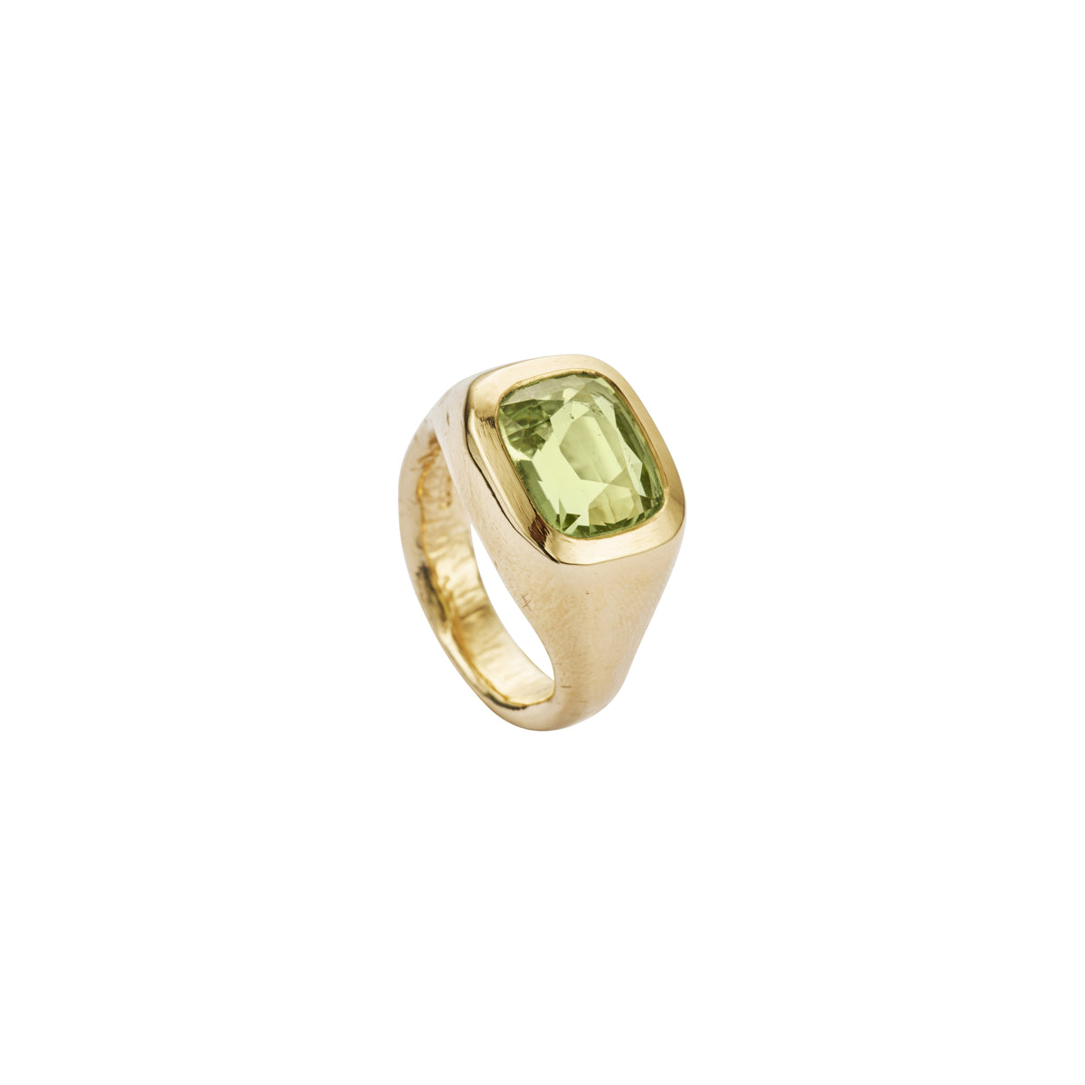 GILDA Gold Green Tourmaline Ring
