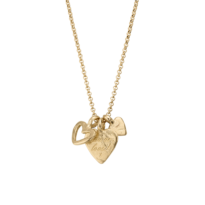 Gold A Lot of Love Necklace