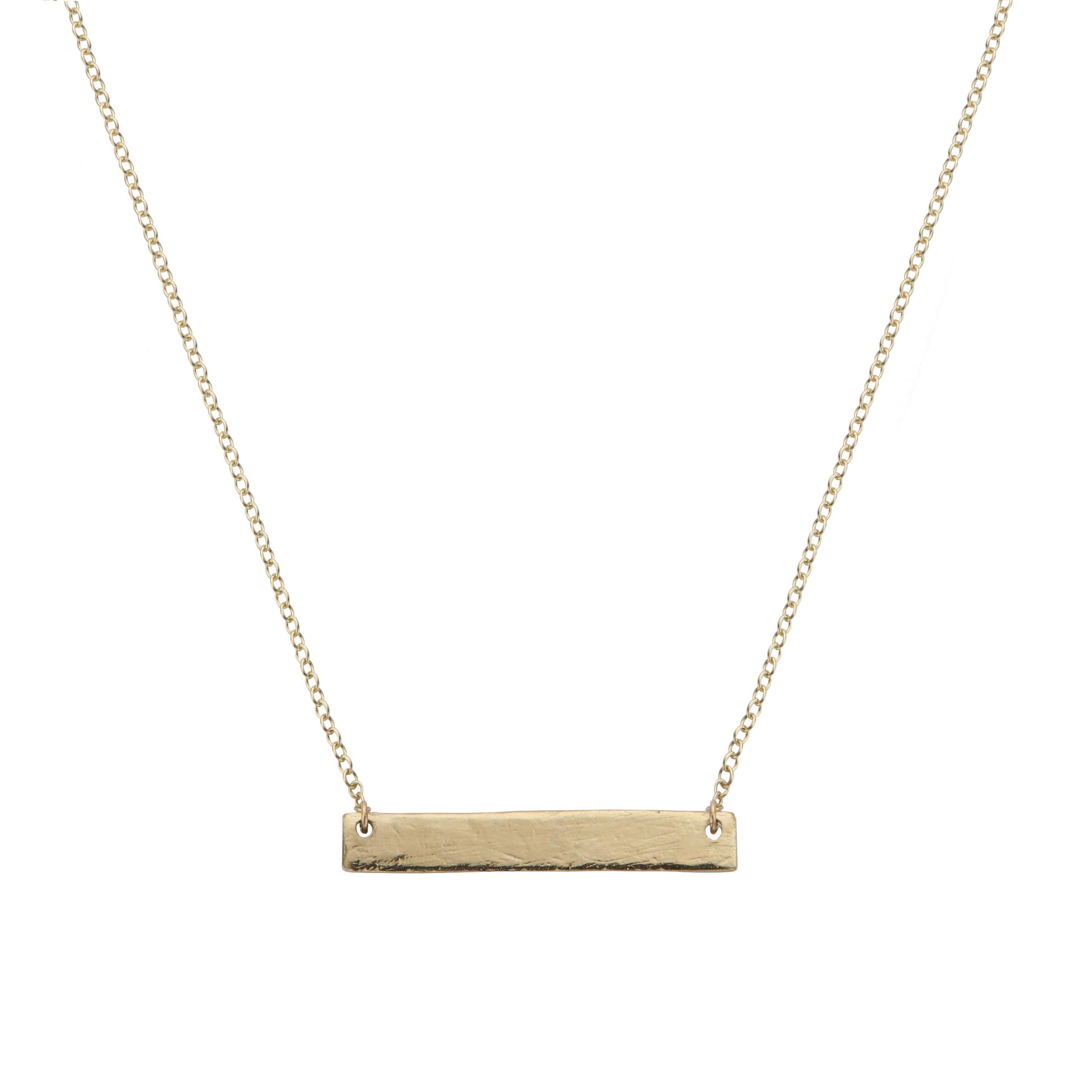 Gold Bar Necklace
