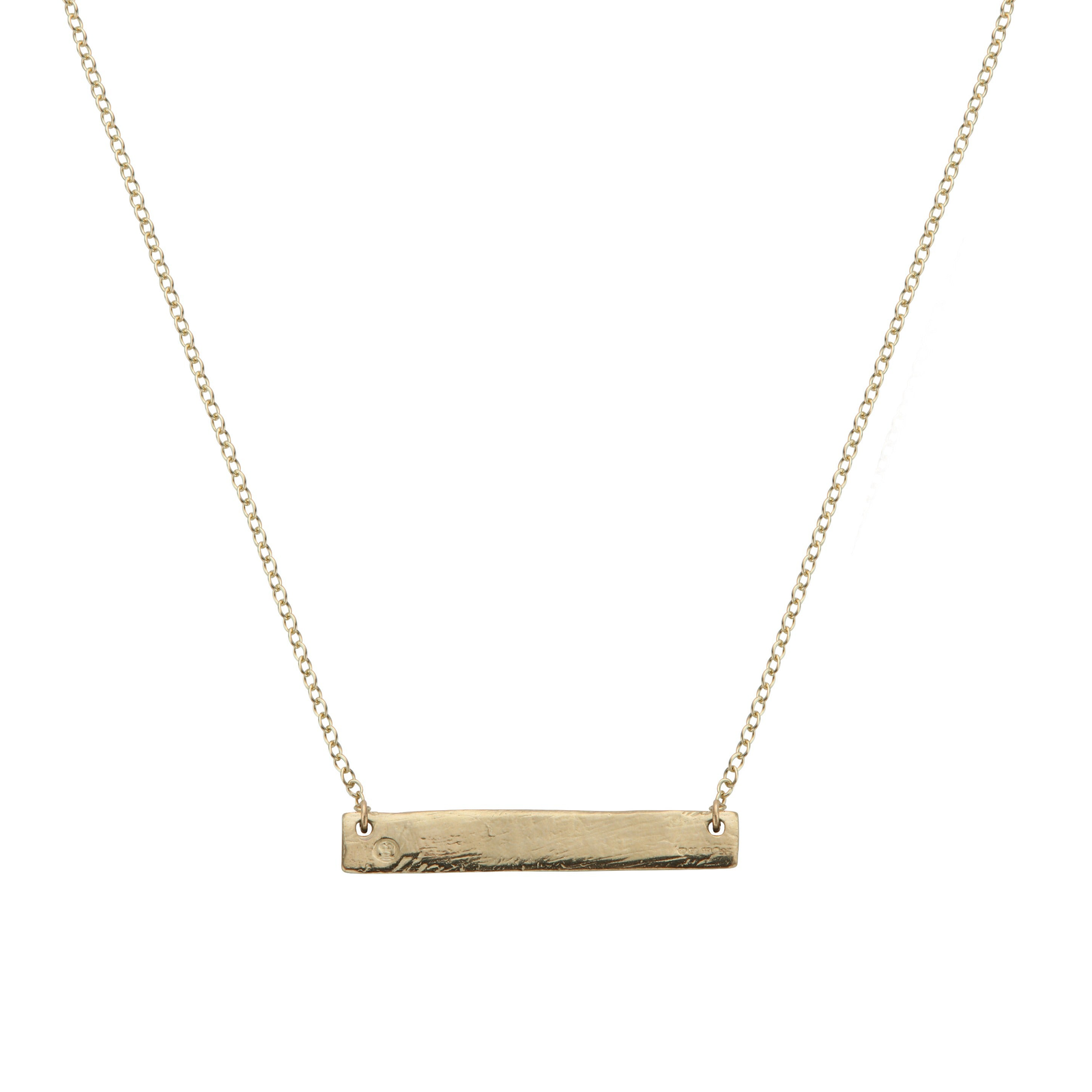 Gold Bar Necklace