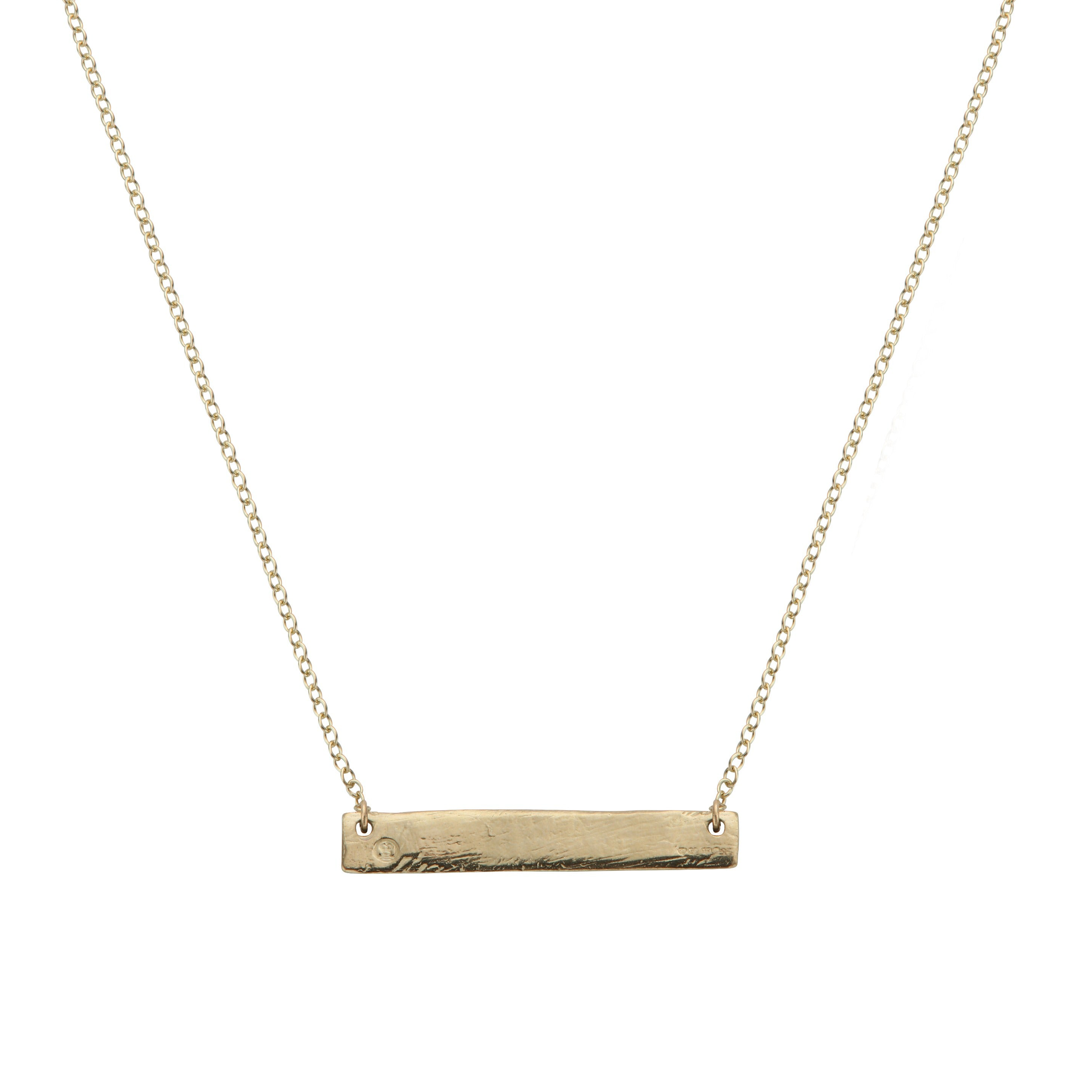 Gold Bar Necklace