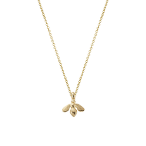 Gold Mini Honey Bee Necklace