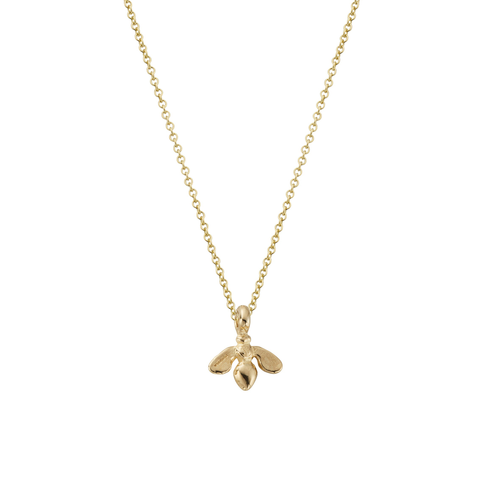 Gold Mini Honey Bee Necklace