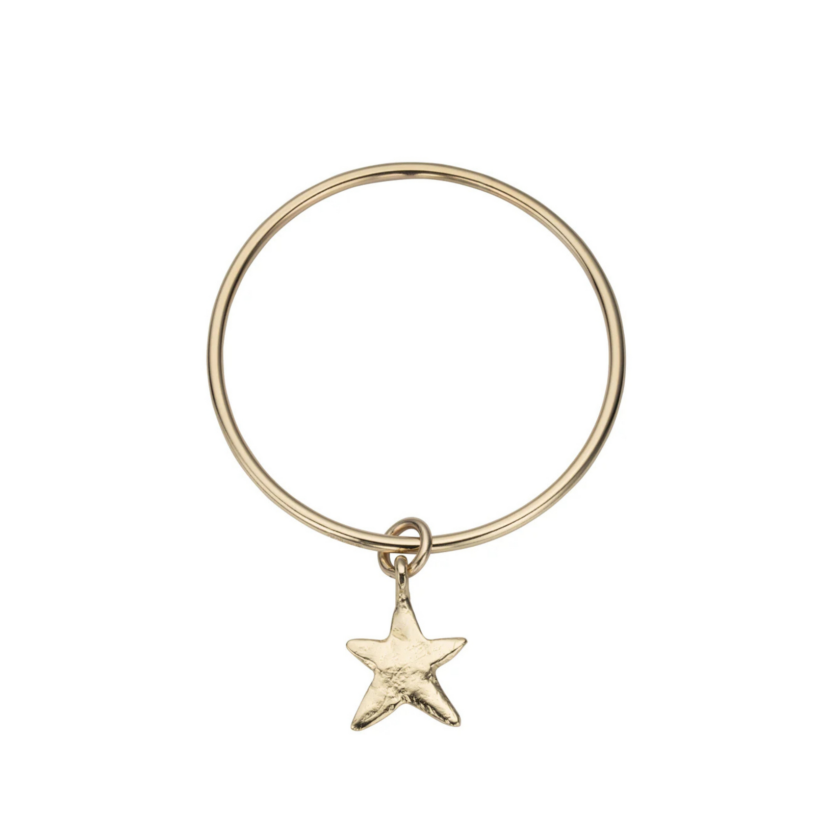 Gold Maxi Star Bangle