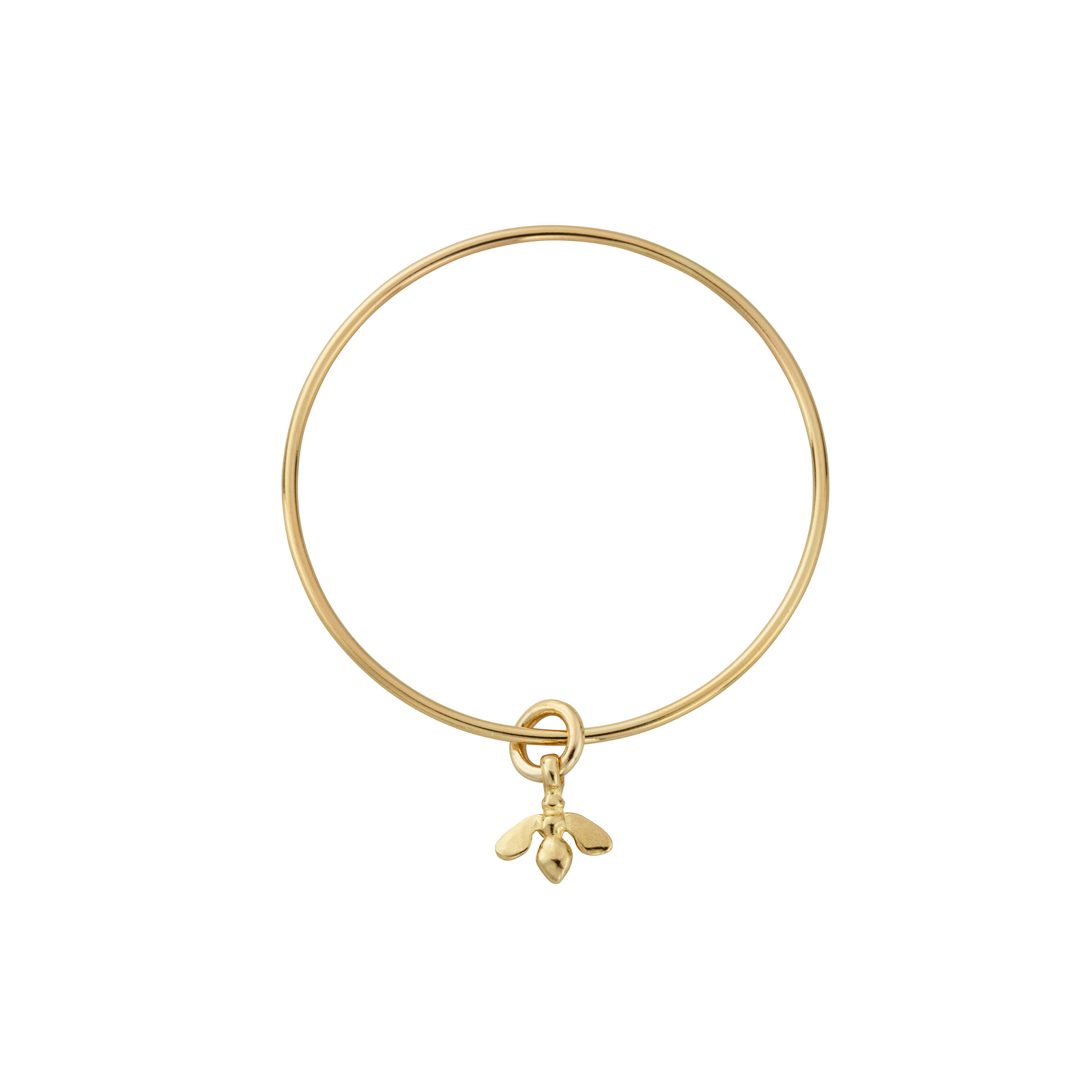 Gold Mini Honey Bee Bangle