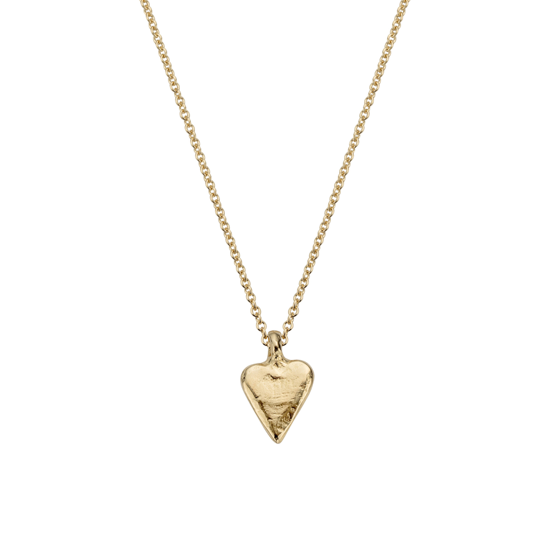Gold Mini Heart Necklace