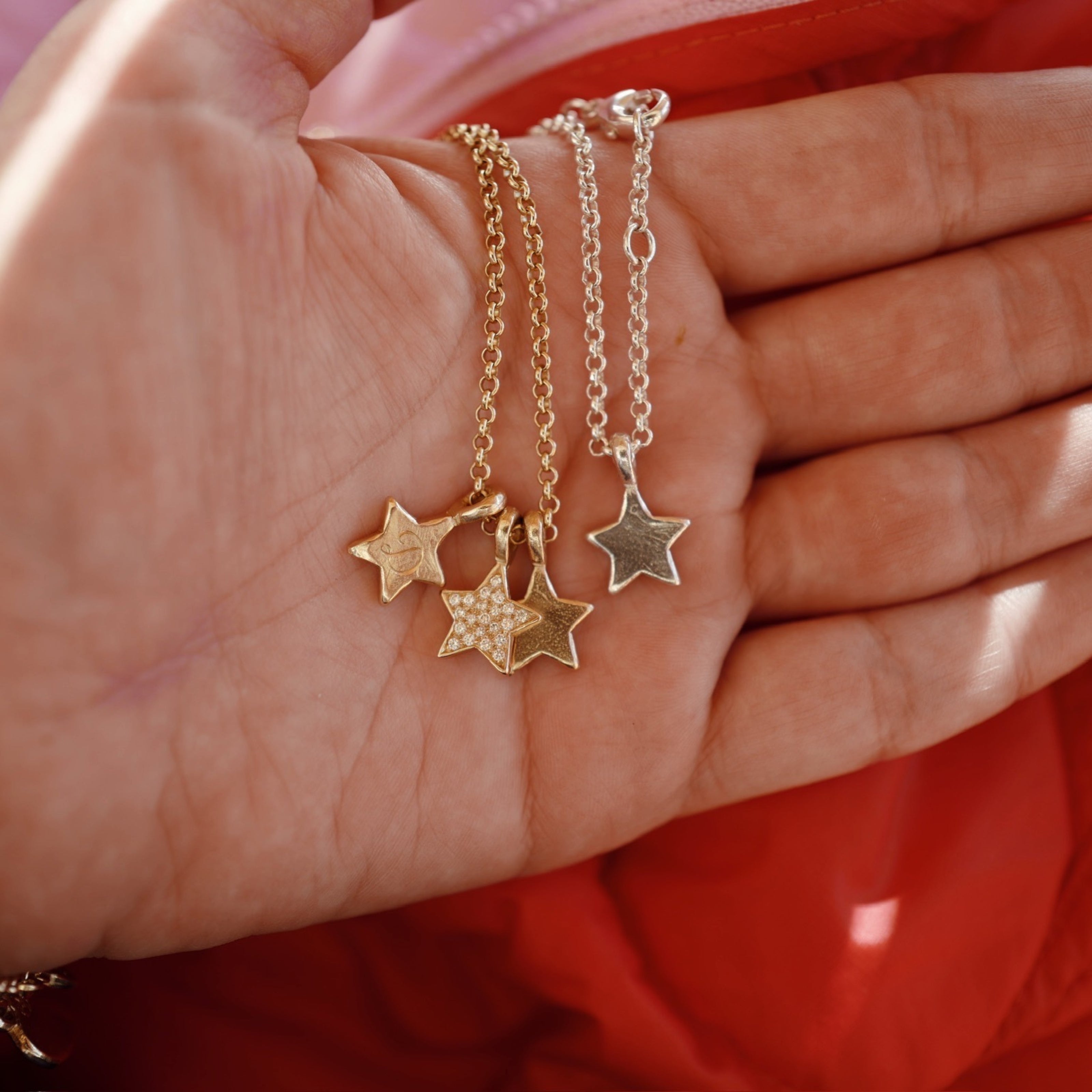 Silver Guiding Star Necklace
