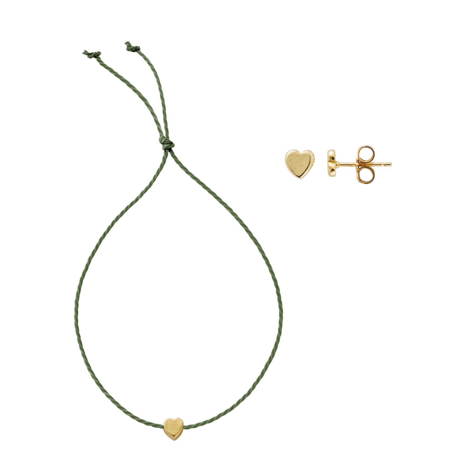 Gold Tiny Heart Gift Set