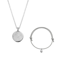 Silver Men's Moon Gift Set