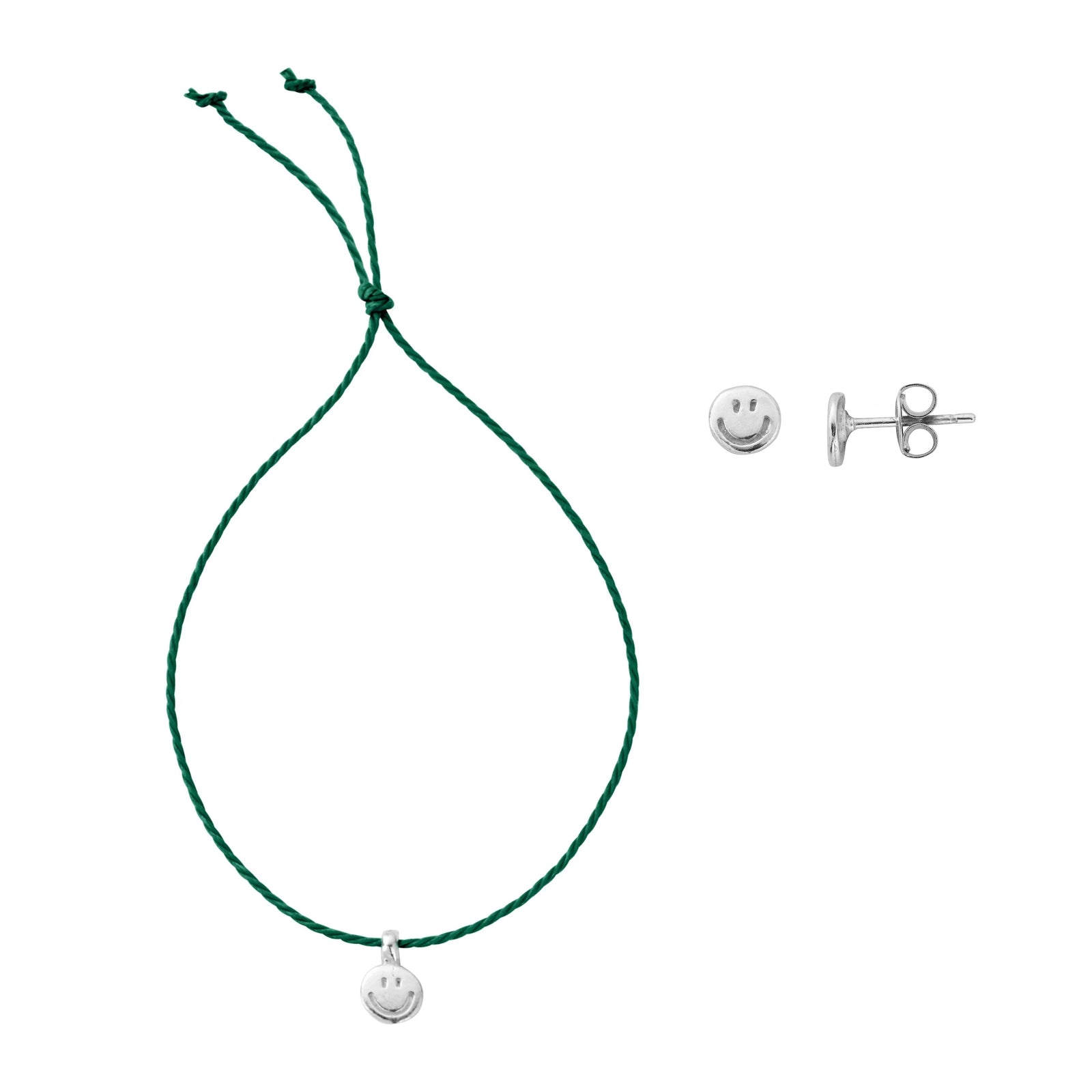 Silver Smiley Gift Set