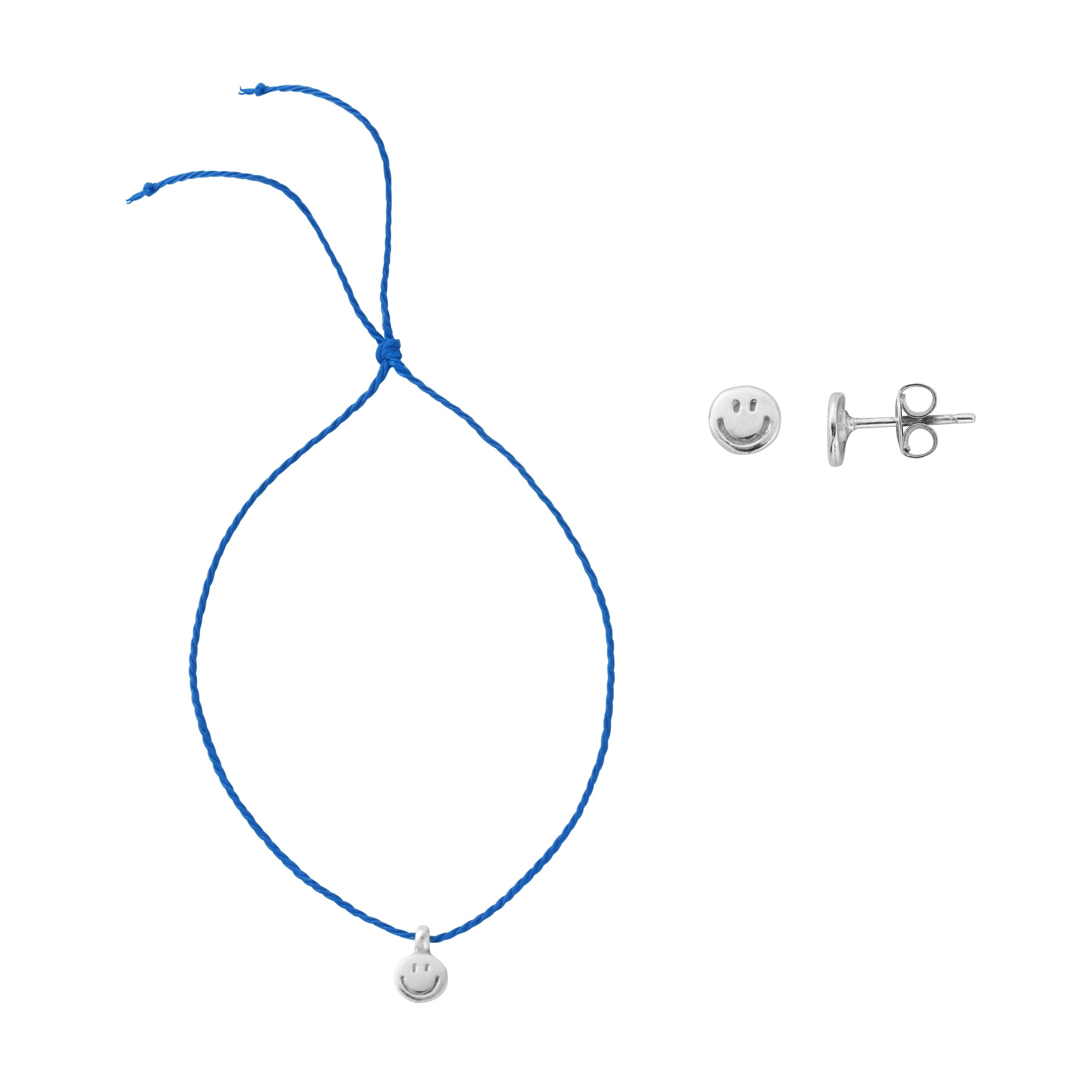 Silver Smiley Gift Set