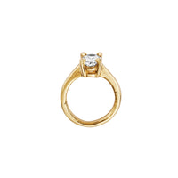 'The Story' 9ct Gold Oval 2ct Lab Grown Diamond Claw Engagement Ring
