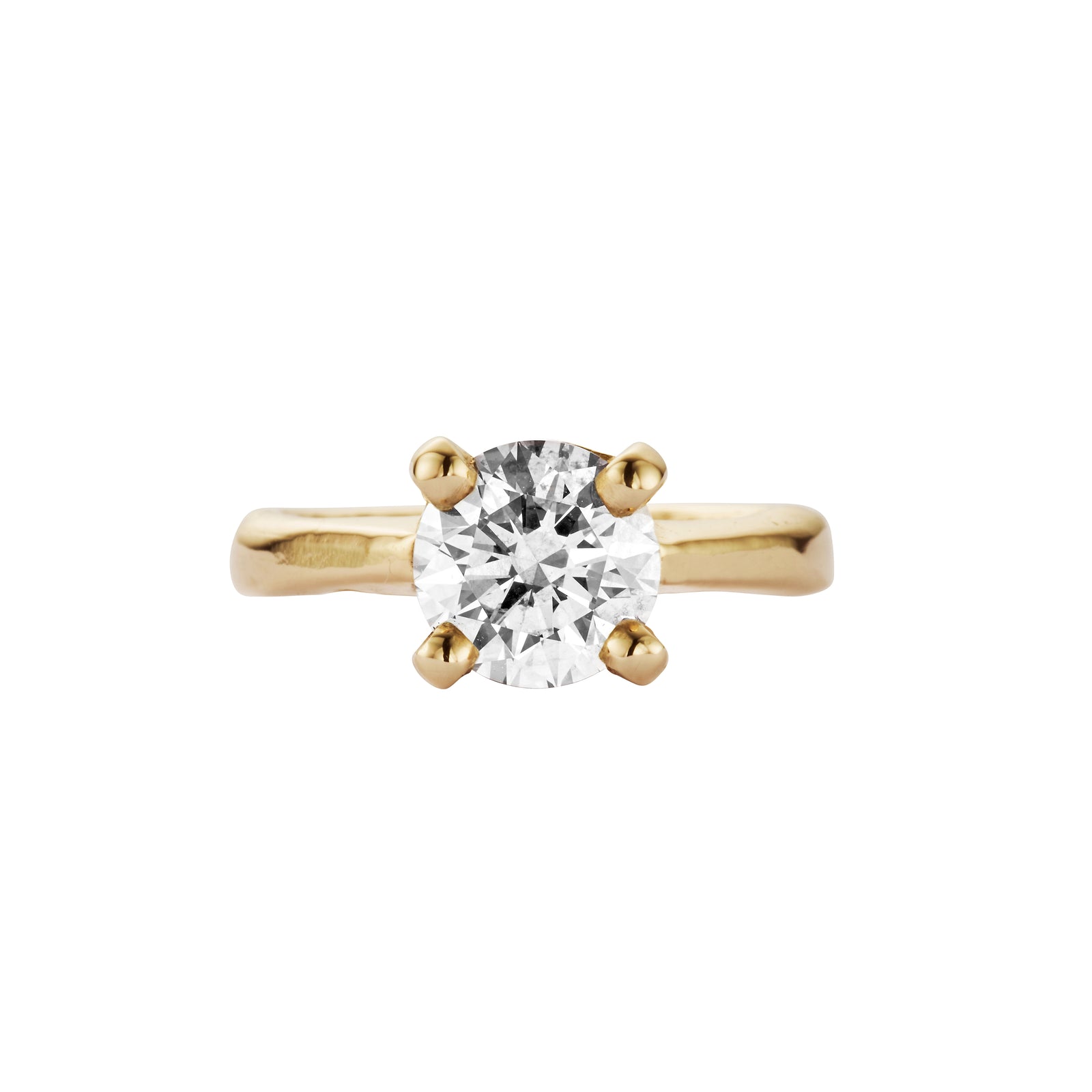 'The Eternity' 9ct Gold Round 2ct Lab Grown Diamond Claw Engagement Ring