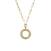 Gold 4 Diamond Luxury Forever Trace Chain Necklace