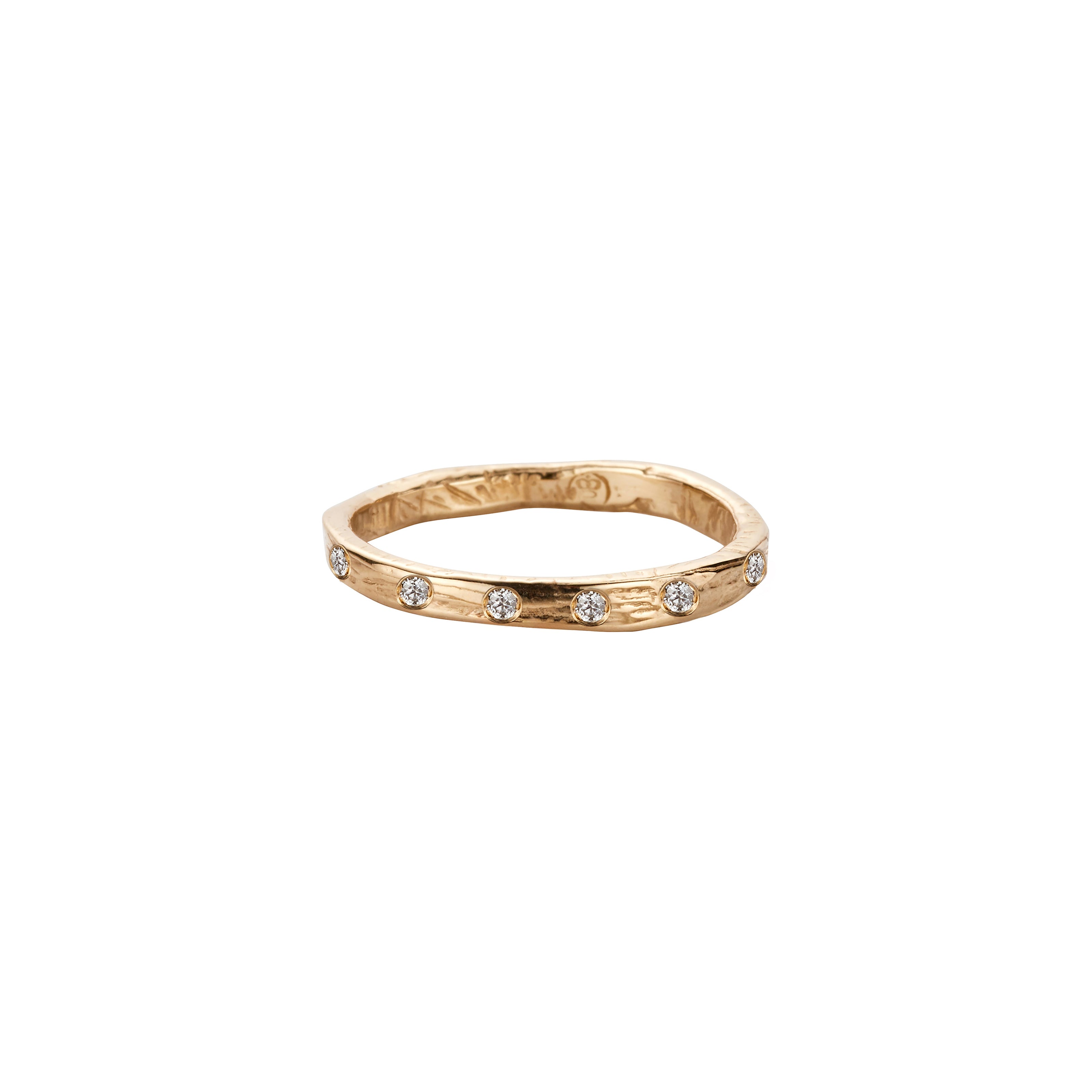 Ladies' 9ct Gold Mini Posey Ring