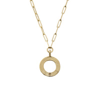 Gold 8 Diamond Luxury Forever Trace Chain Necklace