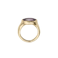 Gold Amethyst Treasure Ring