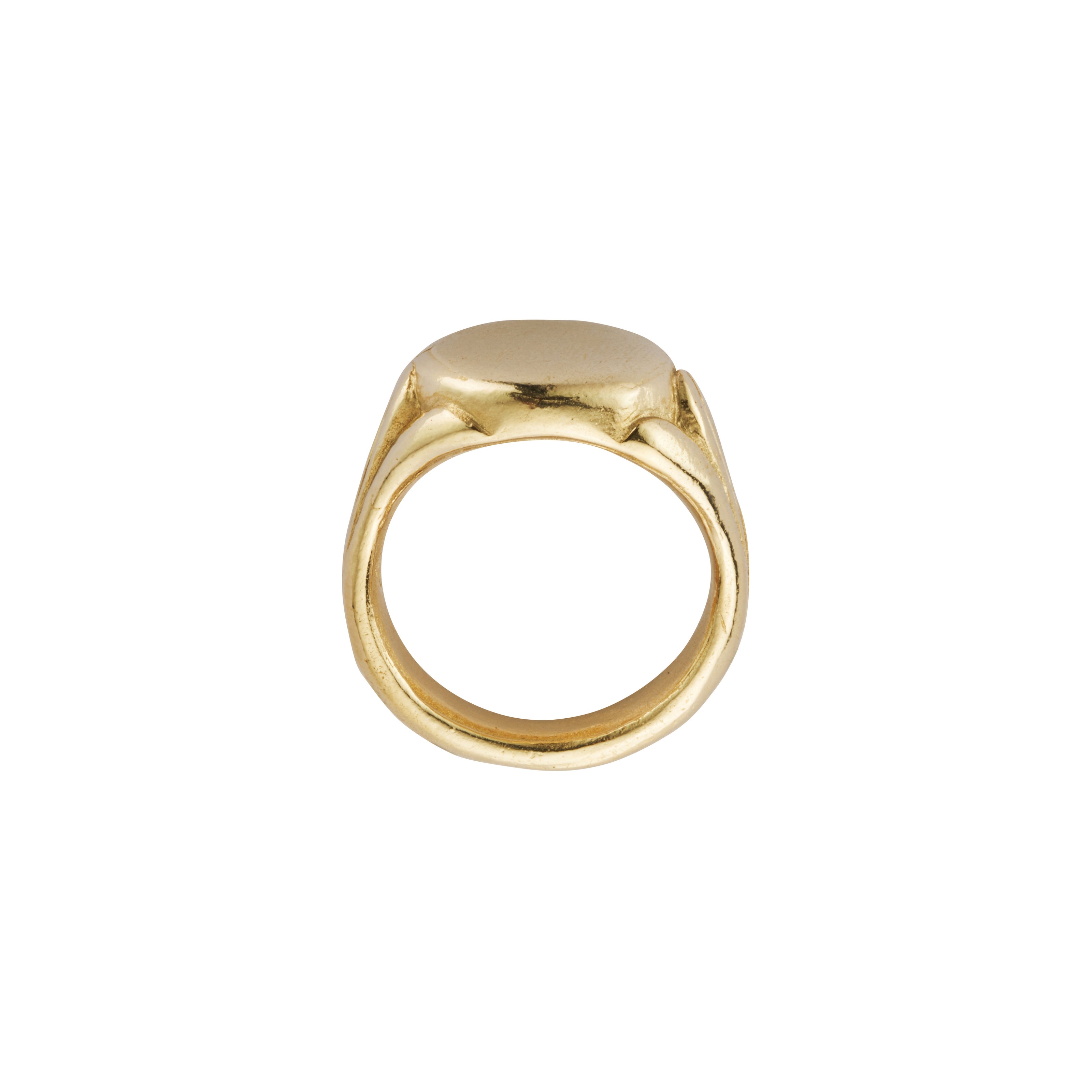 Gold Grandfather Signet Ring