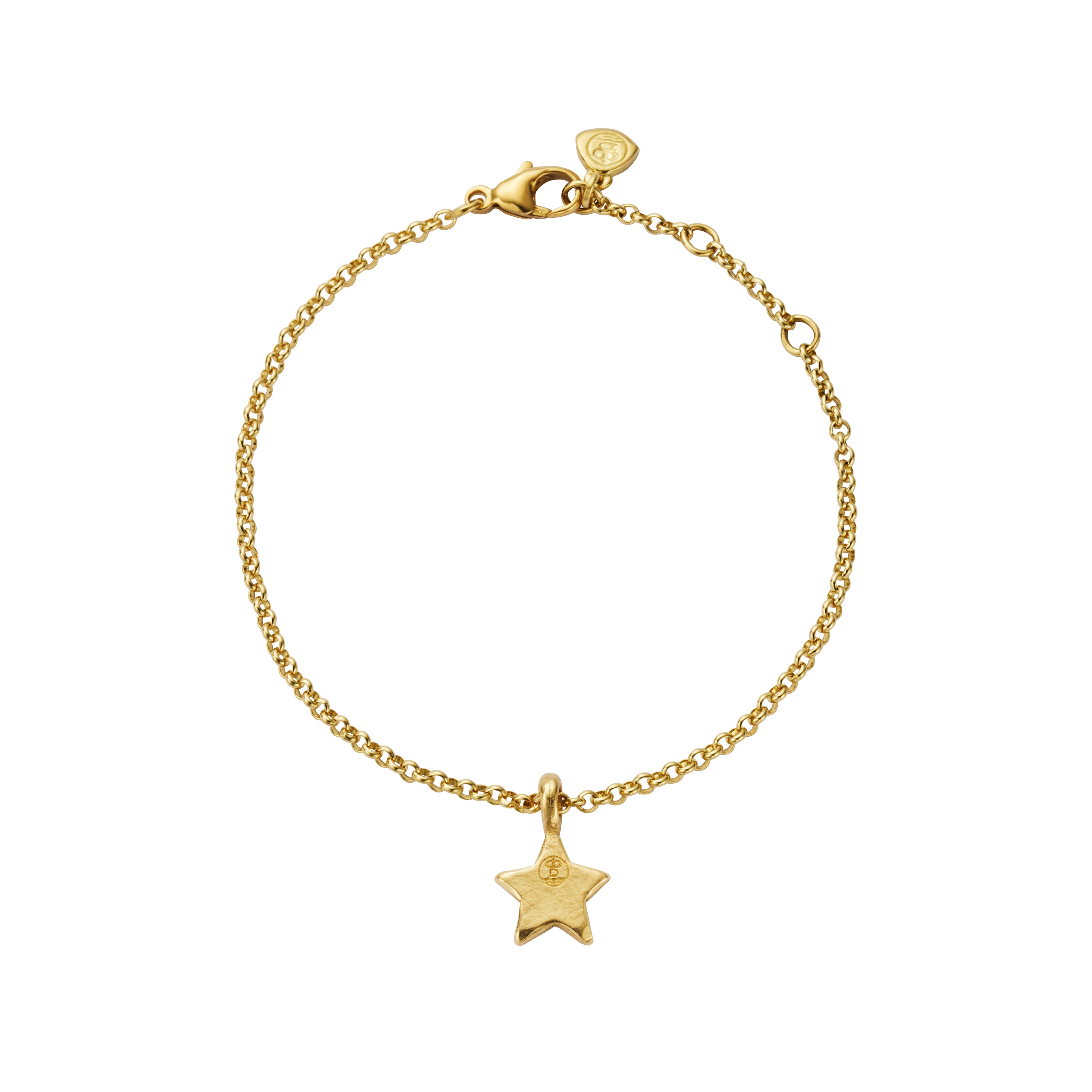 Gold Guiding Star Chain Bracelet