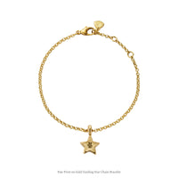Gold Guiding Star Chain Bracelet