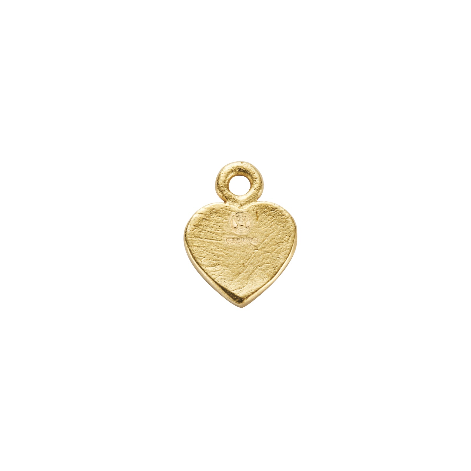 Gold Keeper's Heart Earring Charms
