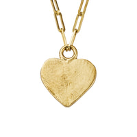Gold Keeper's Heart Trace Chain Necklace