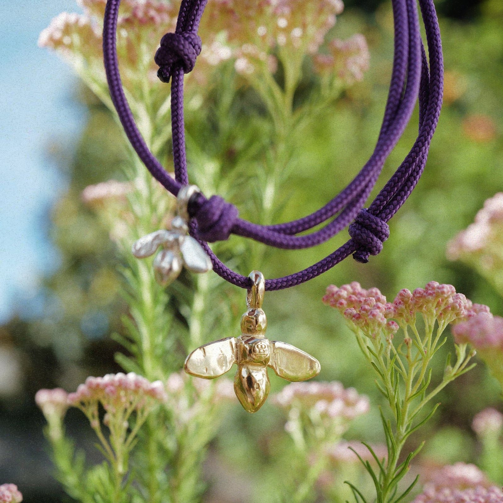 Gold Large International Women's Day Honey Bee Sailing Rope