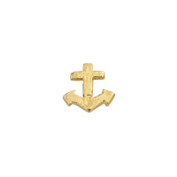 Gold Little Anchor Ear Charm Set