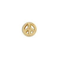 Gold Little Peace Ear Charm Set