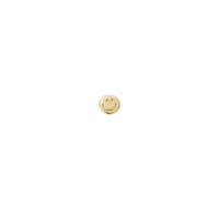 Gold Little Smiley Ear Stud