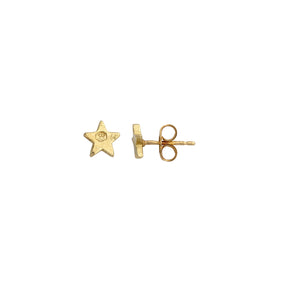 Gold Little Star Ear Stud