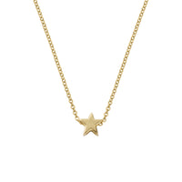 Gold Wishing Star Necklace