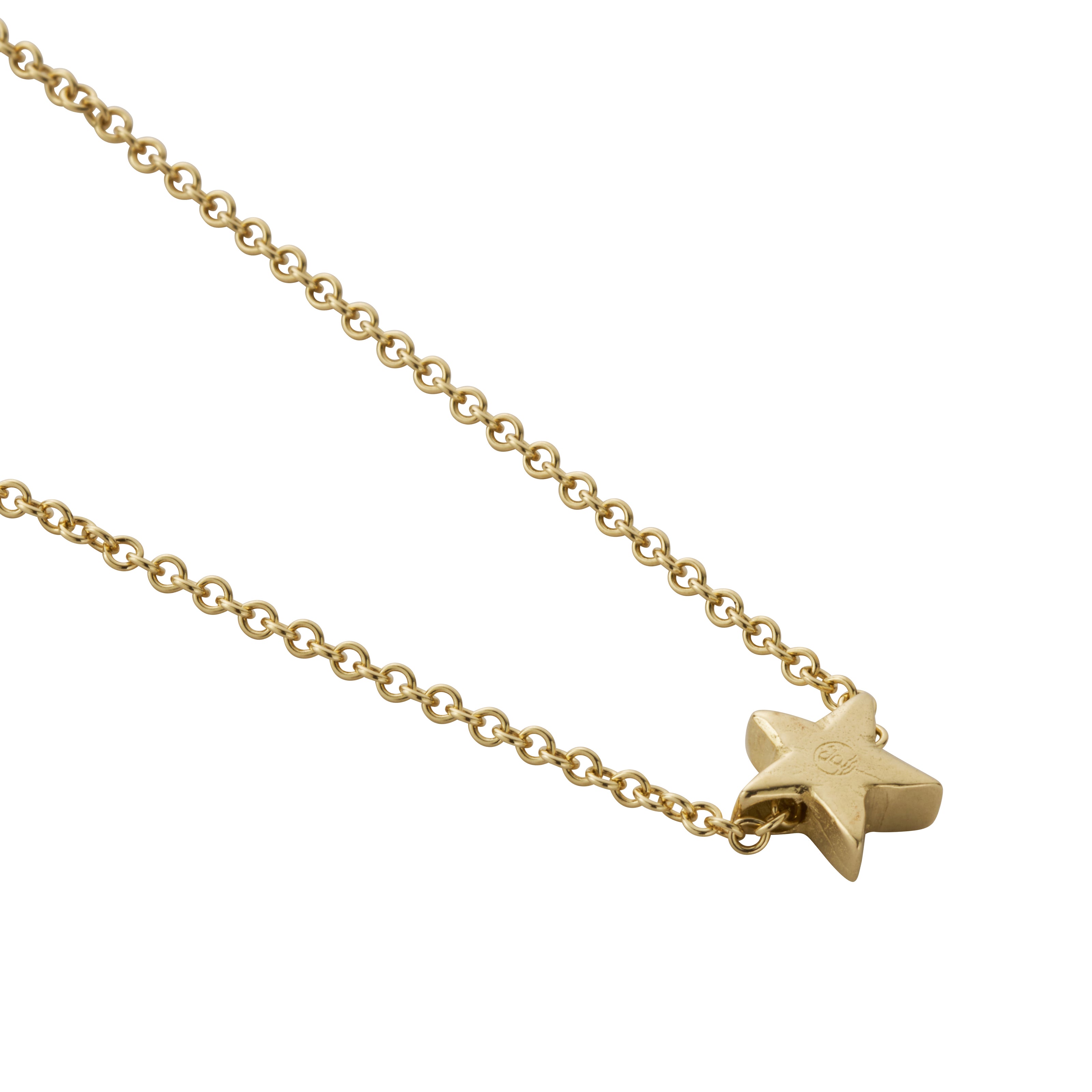 Gold Wishing Star Necklace