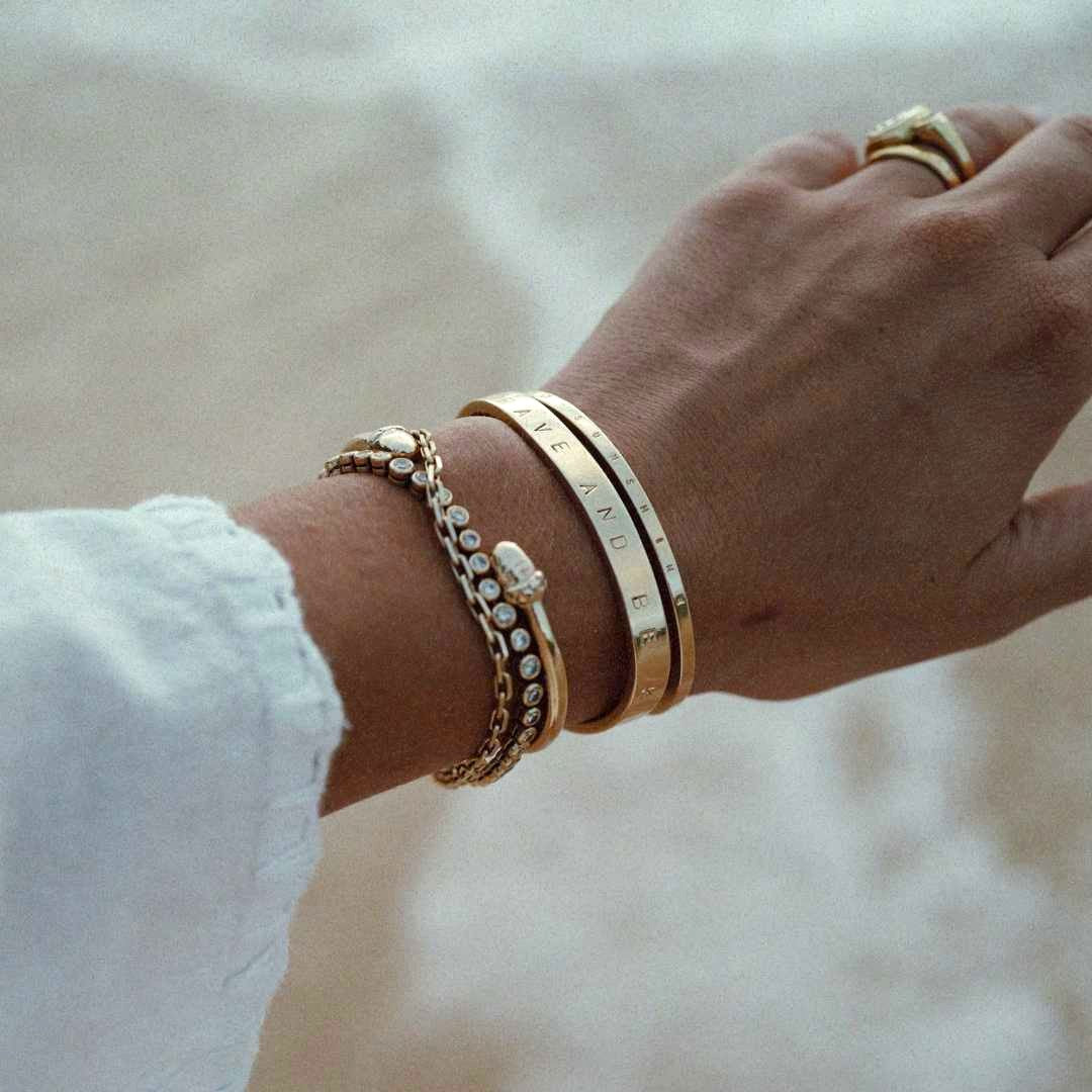 Gold Luxury Forever Cuff