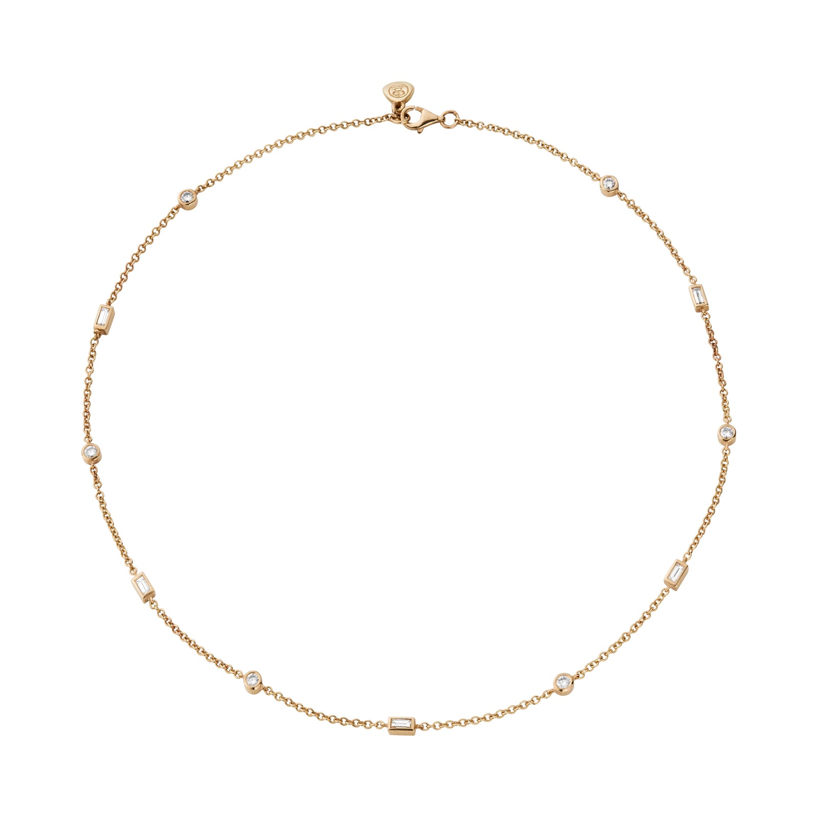 Gold Diamond Luxury Choker