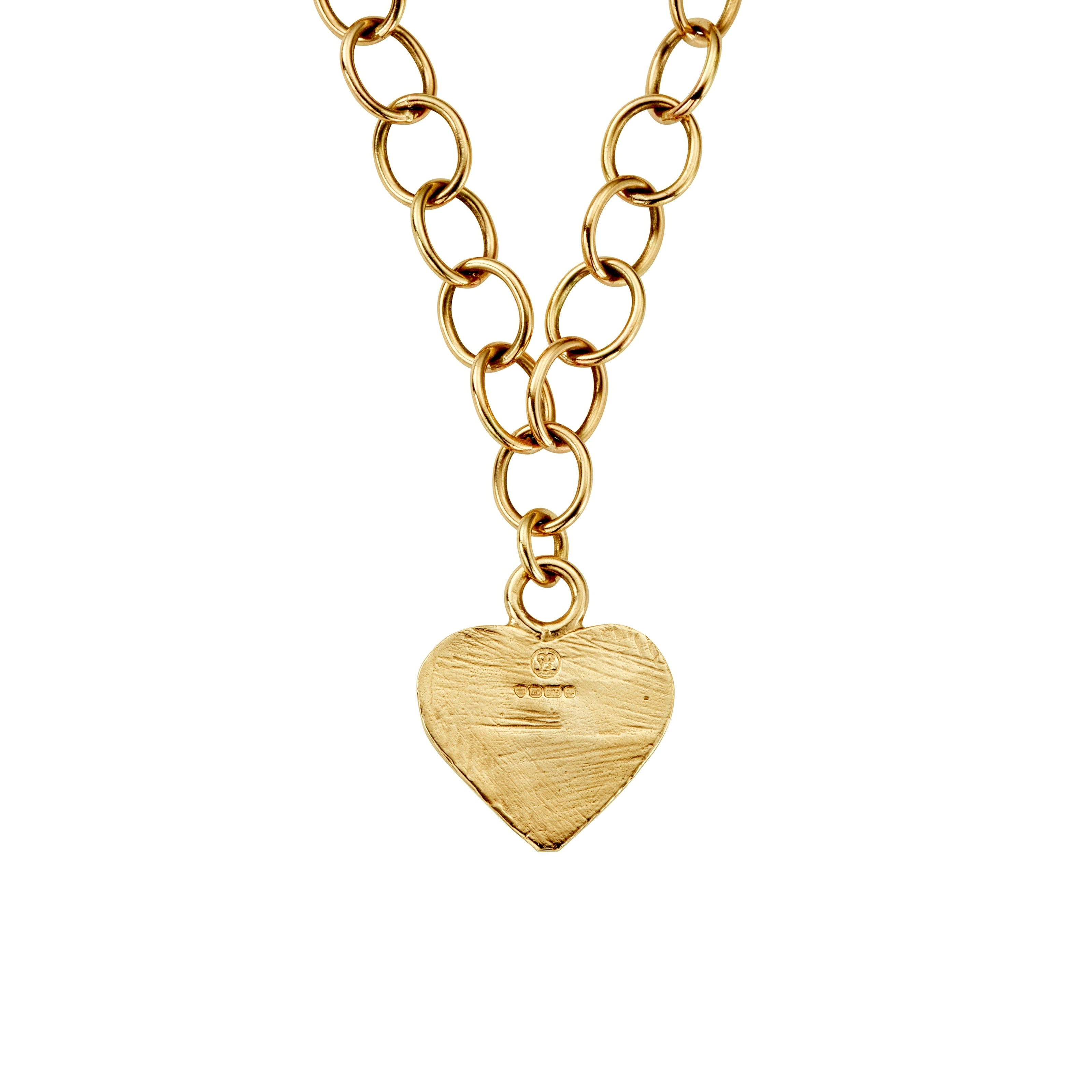 Gold Luxury Keeper's Heart Necklace