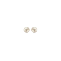 Gold Mini Pearl Stud Earrings