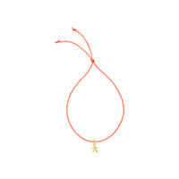 Gold Little Boy Cord Bracelet