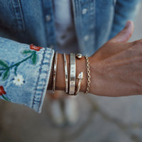 Gold Oxford Chain Bracelet