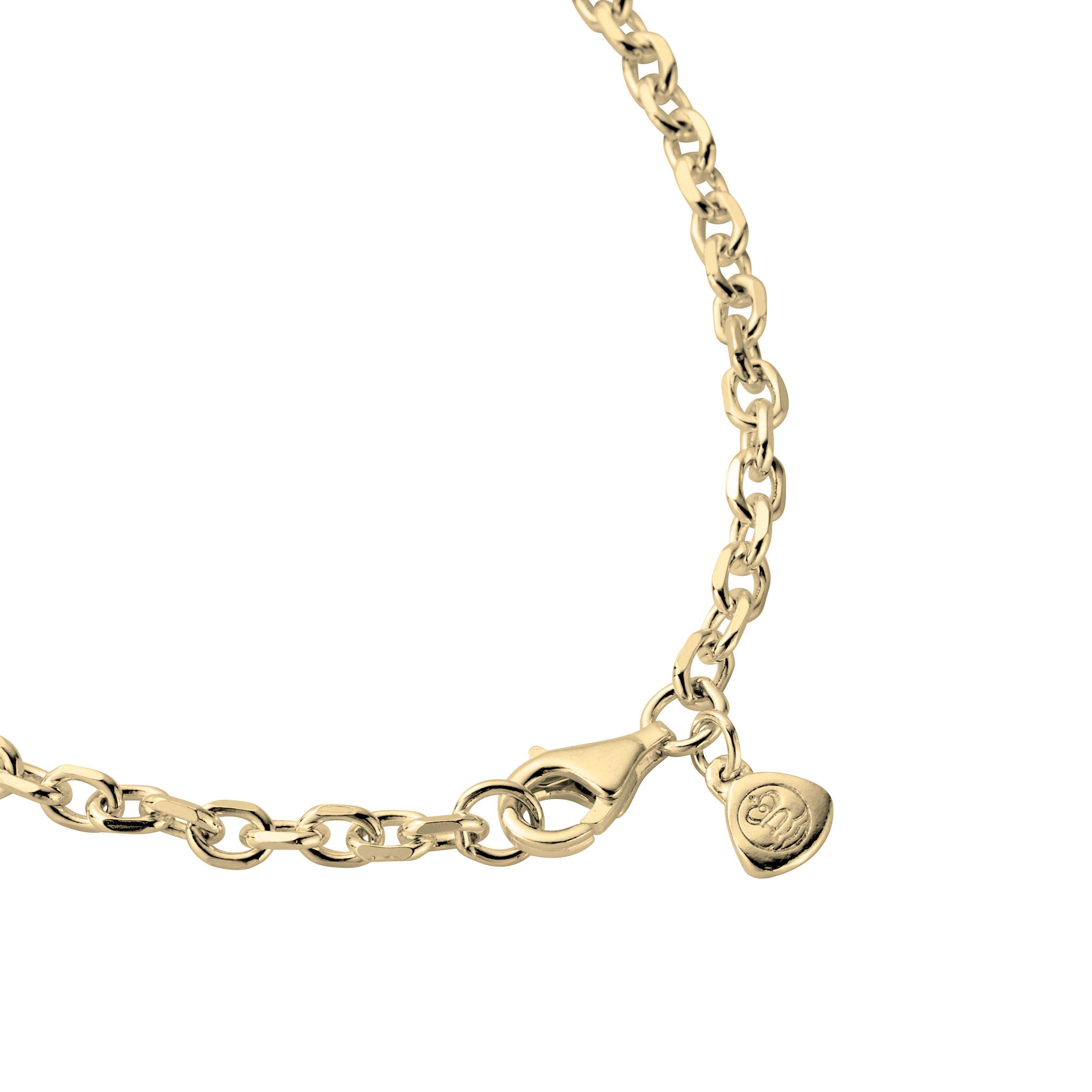Gold Oxford Chain Necklace