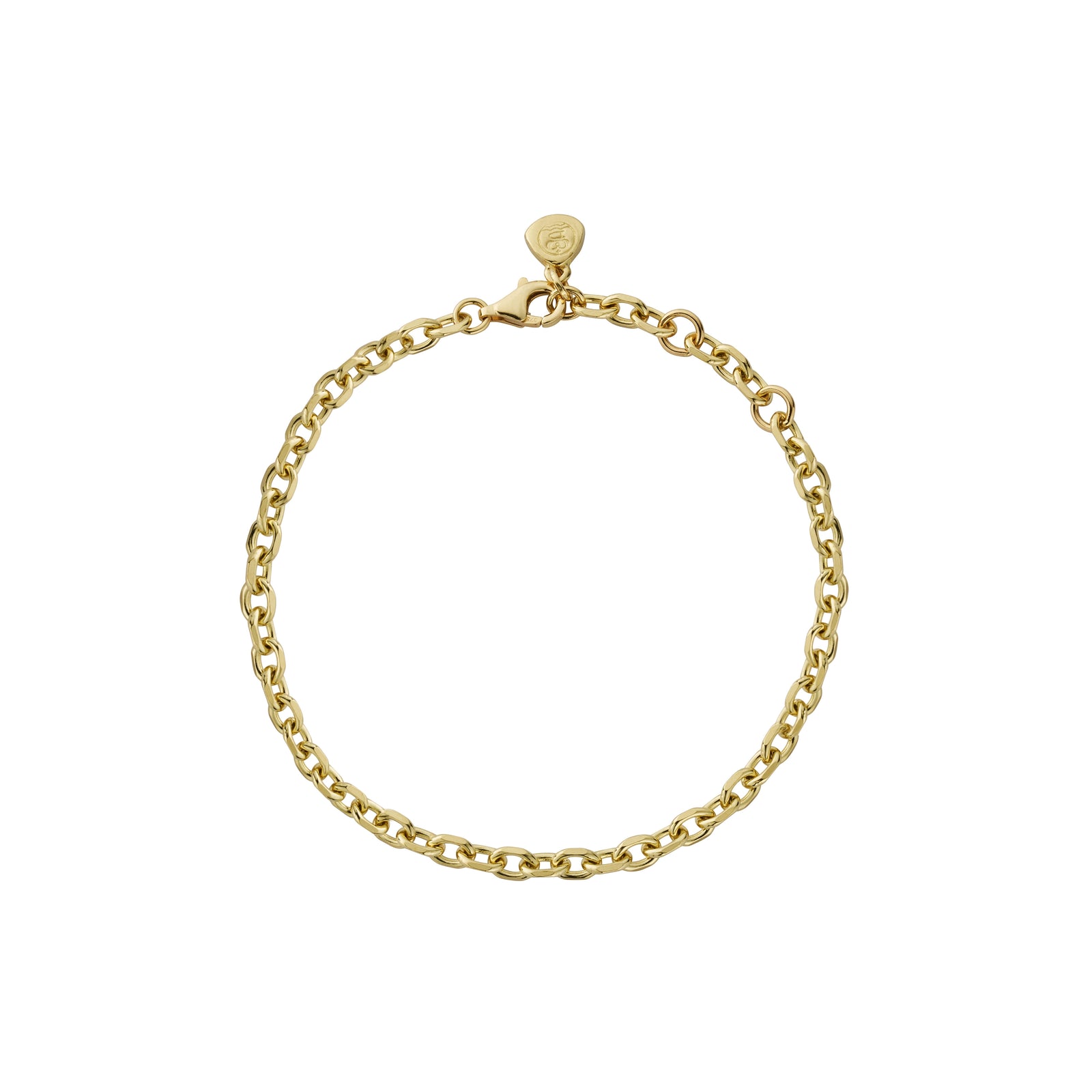 Gold Oxford Chain Bracelet